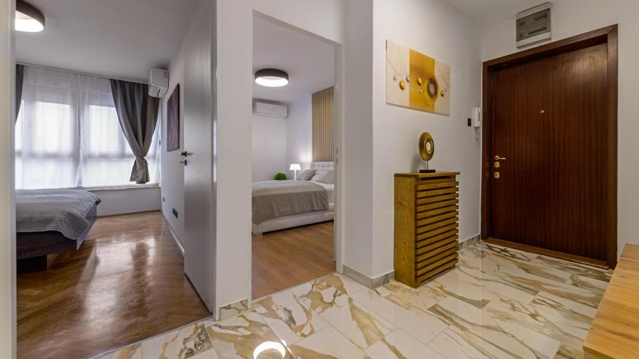 President Apartment With Sauna ซาเกร็บ ภายนอก รูปภาพ