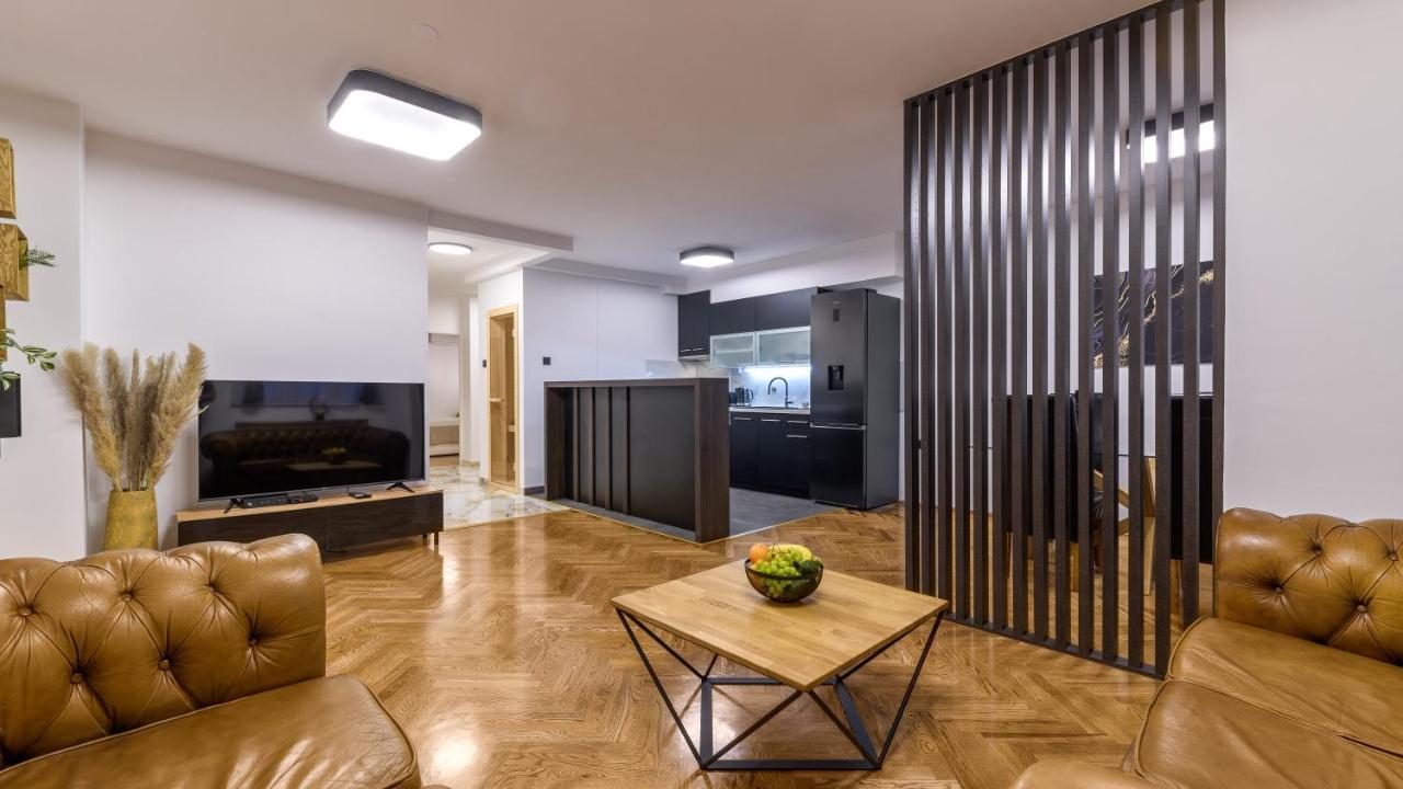 President Apartment With Sauna ซาเกร็บ ภายนอก รูปภาพ