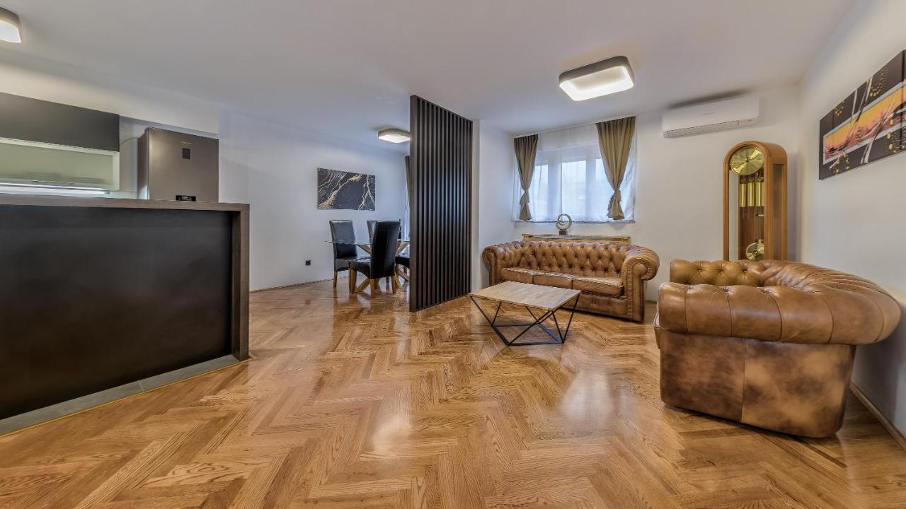 President Apartment With Sauna ซาเกร็บ ภายนอก รูปภาพ