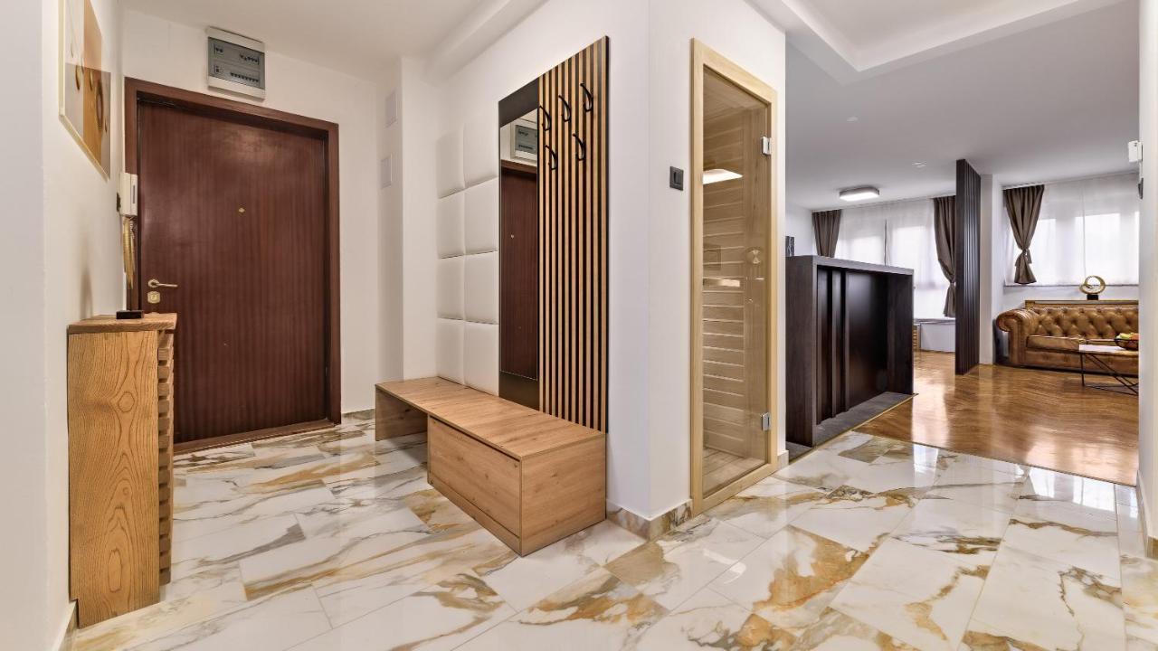 President Apartment With Sauna ซาเกร็บ ภายนอก รูปภาพ